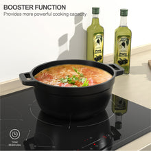 Load image into Gallery viewer, Hermitlux Induction Hob 60cm, 3 Zone Built-in Hob with 9 Power Levels, Safety Lock, Touch Control & Timer, 7400W--IM3S