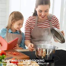 Load image into Gallery viewer, Hermitlux Induction Hob 60cm, 3 Zone Built-in Hob with 9 Power Levels, Safety Lock, Touch Control & Timer, 7400W--IM3S