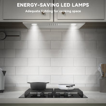 Lade das Bild in den Galerie-Viewer, Hermitlux Extractor Hood 52cm Built-in, Exhaust/Recirculation, 750m³/h Air Flow, 68db, Silver--HMX-ESB02E52-AC