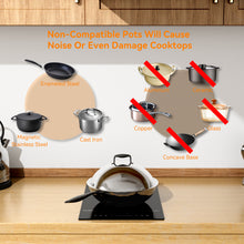 Load image into Gallery viewer, Hermitlux Induction Hob 2 Plates 3500w, 9 Power Levels and Pause