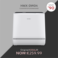 Load image into Gallery viewer, Hermitlux Countertop Dishwasher HMX-DW04 950W

